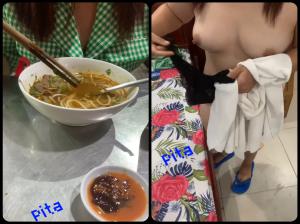 Đưa emadridopen.info đi ăn bún bò rồi vào nhà nghỉ